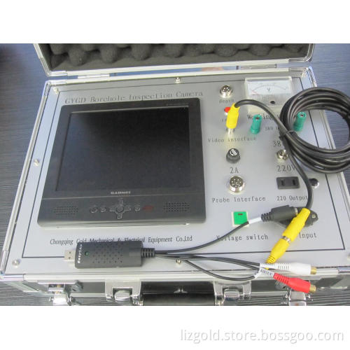 underwater borehole camera inspection camera